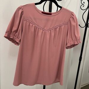Love Scarlett Elegant Pink Women's Top. #036